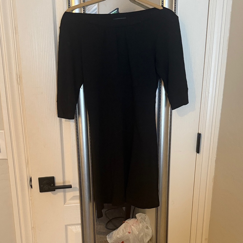 Michael Stars Classic Black Long Sleeve Dress